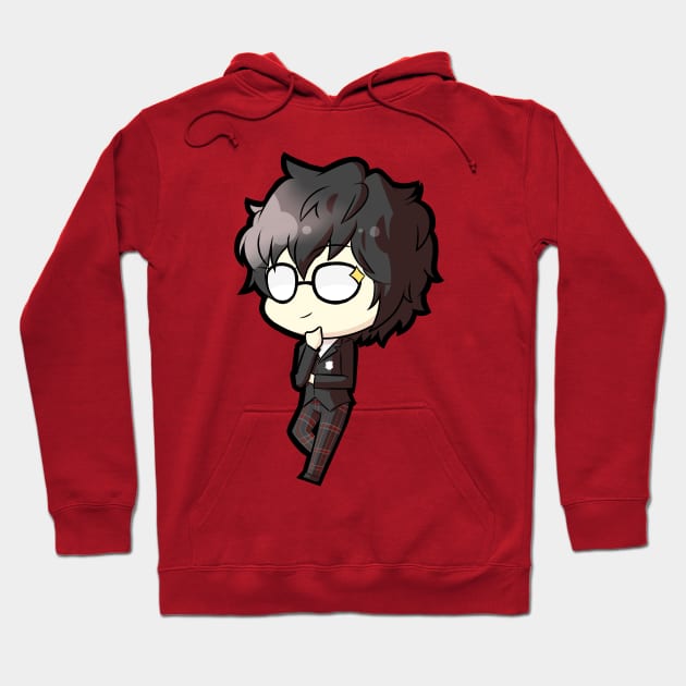 Chibi Ren Amamiya - Persona 5 Hoodie by MangaXai